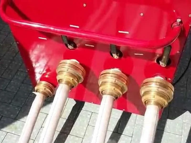 TESTES HIDROSTÁTICOS DE MANGUEIRAS DE INCÊNDIO